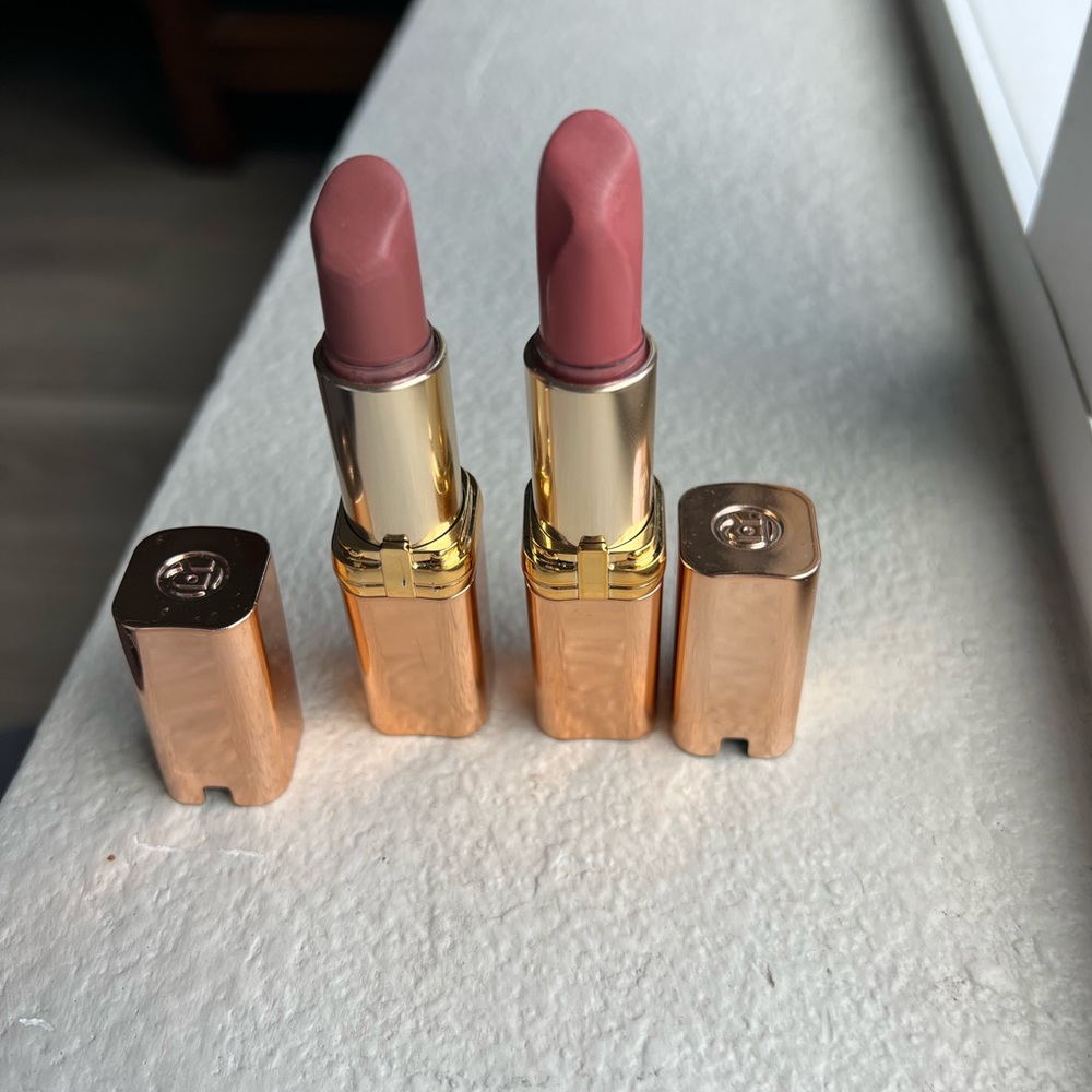 LOREAL Paris lipsticks. 171 by confident.173 my impertinent